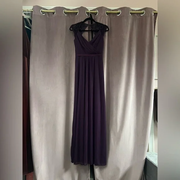 david's bridal plum bridesmaid dress David's Bridal | Dresses | Davids Bridal Plum Bridesmaid Dress